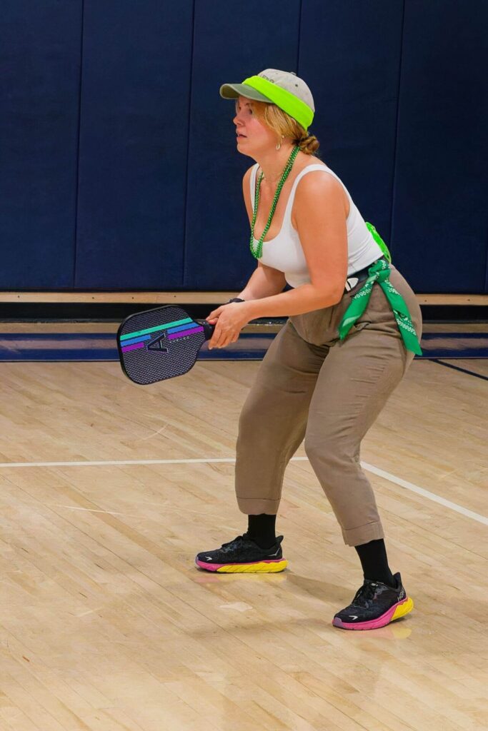 Pickleball Private Event Photo (green player)